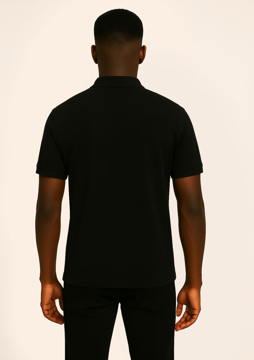 Art. 06 -  polo manica corta piquet blank