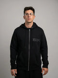 Art. 13 -  felpa con cappuccio zip