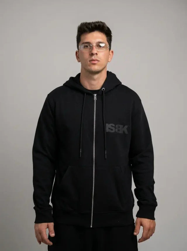 Art. 13 -  felpa con cappuccio zip