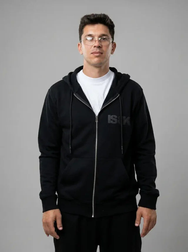 Art. 13 -  felpa con cappuccio zip